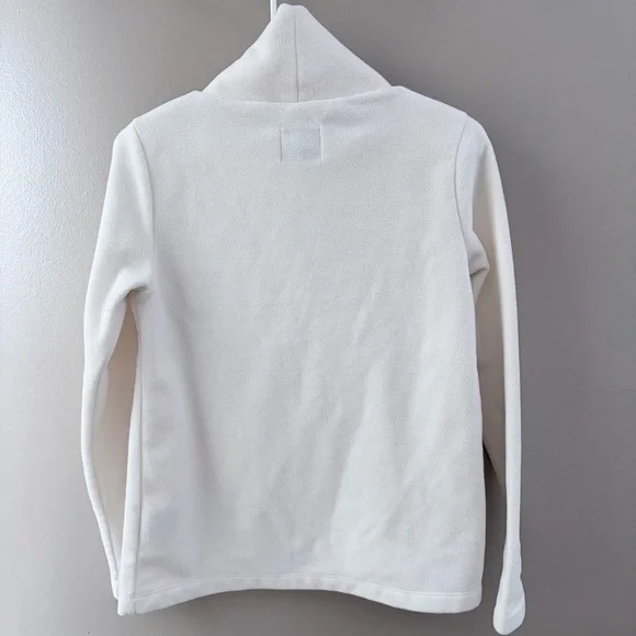 Dudley Stephens Park Slope Fleece | Chic Neutral Minimalist | Small - Picture 4 of 6